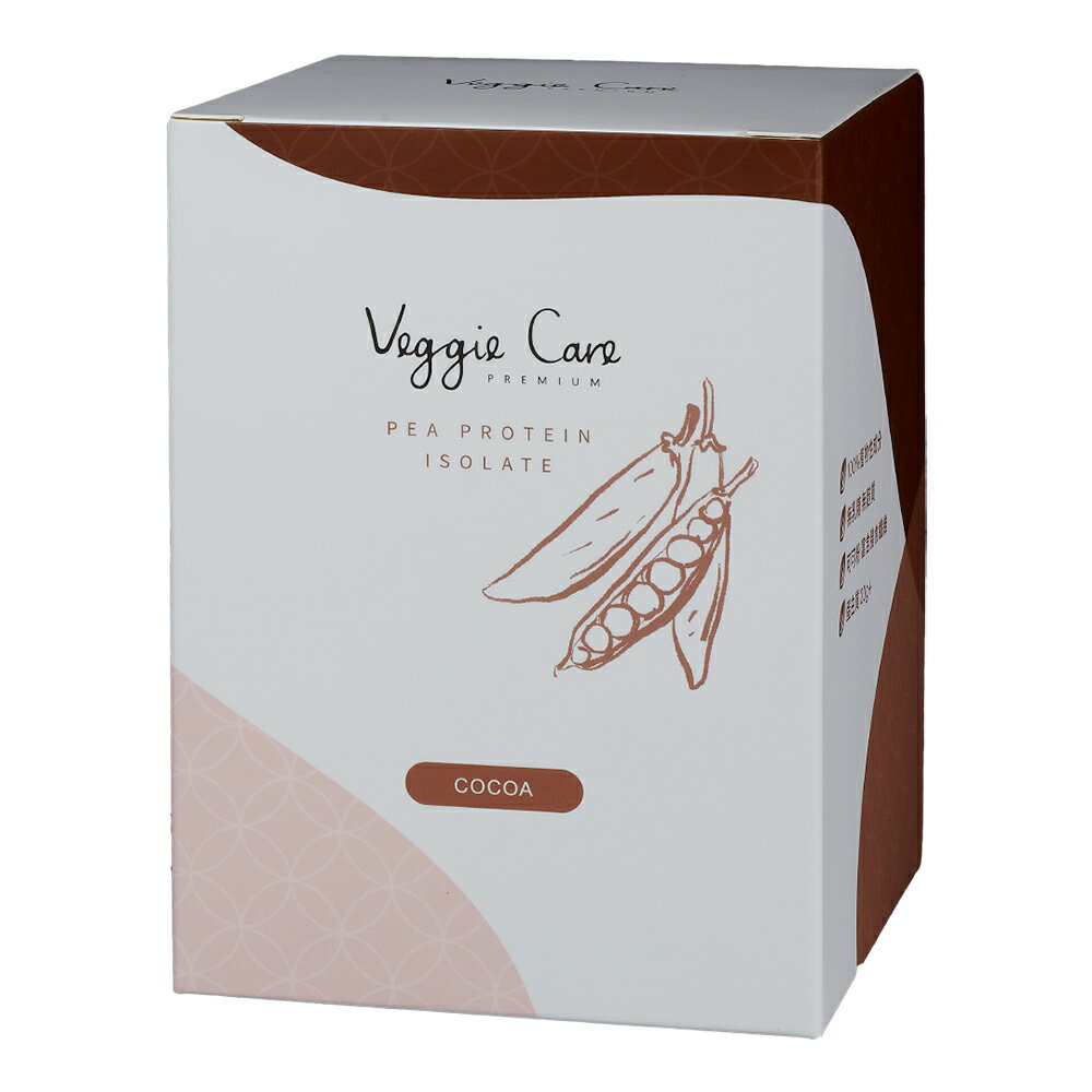 【台灣素食領導品牌】 Veggie Care豌豆波叮艿昔 100%純素X四種天然成分