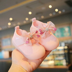 女寶寶小童鞋2022兒童鞋學步鞋女童韓版軟底單鞋公主鞋