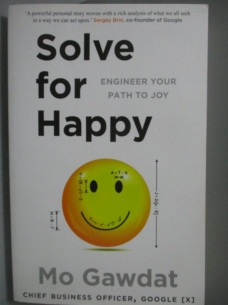 【書寶二手書T6／原文書_XDI】Solve for Happy_Mo Gawdat