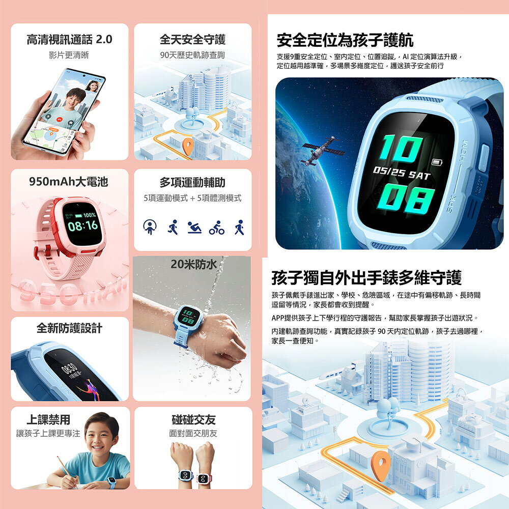 米兔兒童手錶7A