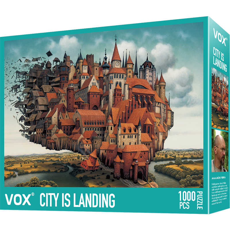 VOX - CITY IS LANGING 著陸的天空之城 1000片拼圖 VE1000-18