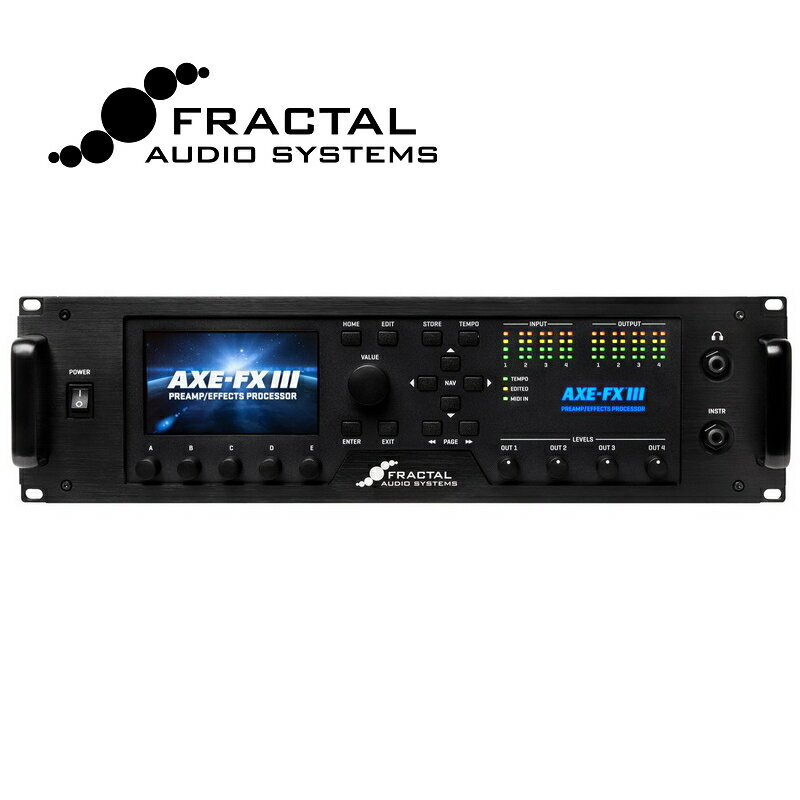 Fractal Audio Axe-Fx III 超強大錄音室級電吉他綜合效果器(另有 FM3)【唐尼樂器】