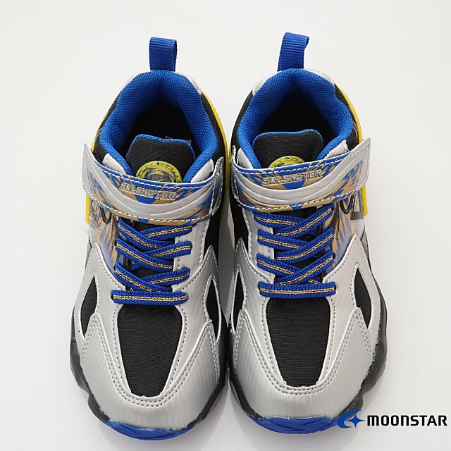 ★過年特賣★日本月星Moonstar機能童鞋炫技者-旋風系列寬楦耐磨運動鞋款SK00151銀(中大童段) 4