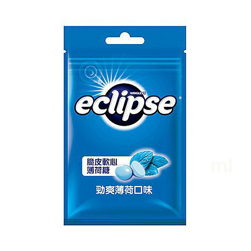 eclipse 脆皮軟心糖-勁爽34g【康鄰超市】
