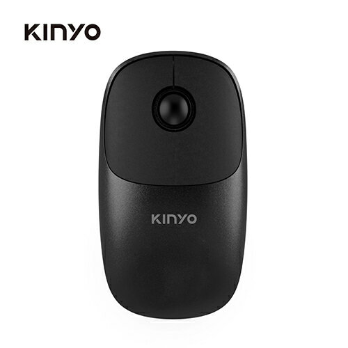 KINYO 2.4GHz無線滑鼠GKM-922B-黑【愛買】