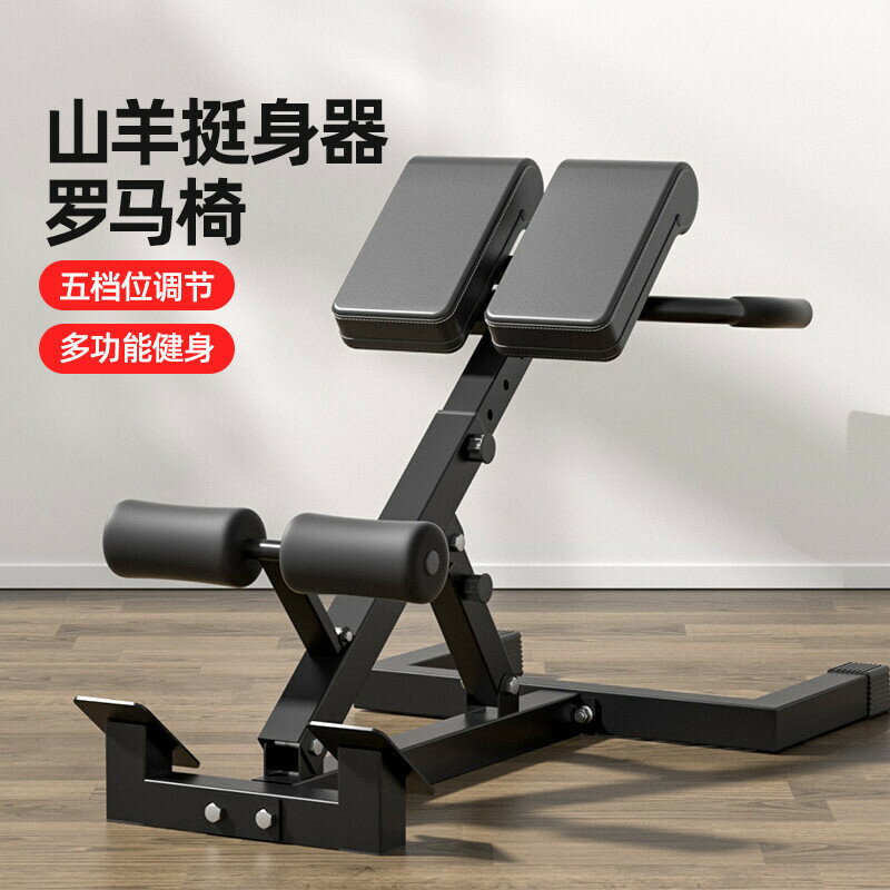 羅馬椅家用山羊挺身器可調節腰背部腹肌多功能訓練器專業器材