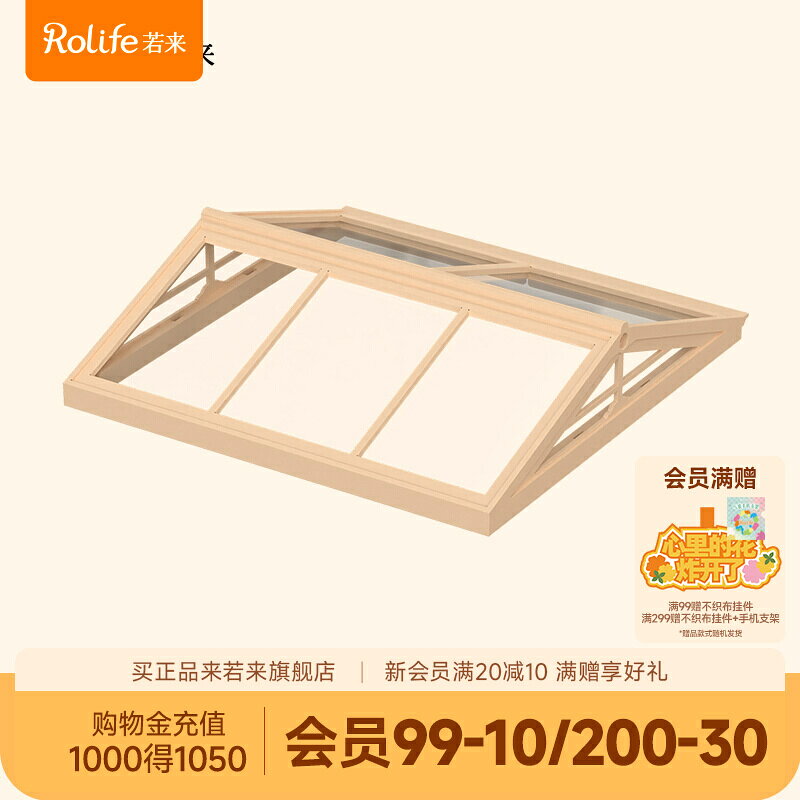 【全店滿89包郵】rolife若來超級世界小屋配件盲盒場景屋頂防塵板