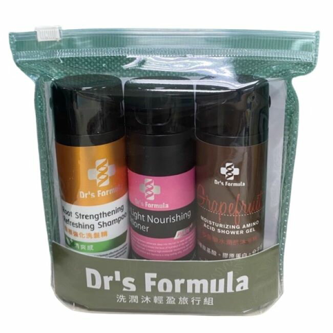 Dr’s Formula洗潤沐輕盈旅行組55g*3pc