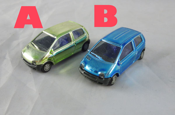 【震撼精品百貨】西德Herpa1/87模型車 RENAVLT TWIN GO 金綠色/藍色【共2款】 震撼日式精品百貨