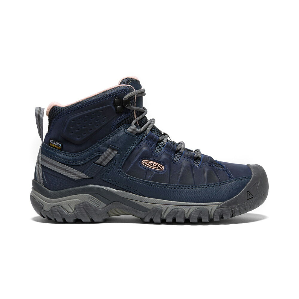 ├登山樂┤美國KEEN 女鞋 Targhee III Mid WP 墨水藍 # 1026863