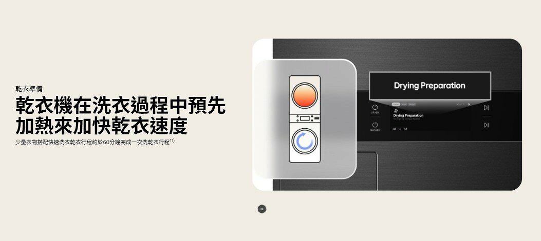 【LG樂金】洗18公斤+乾18公斤 WashTower™ AI智控洗乾衣機第二代 熱泵除濕 夜光黑 WD-S1818PB 8
