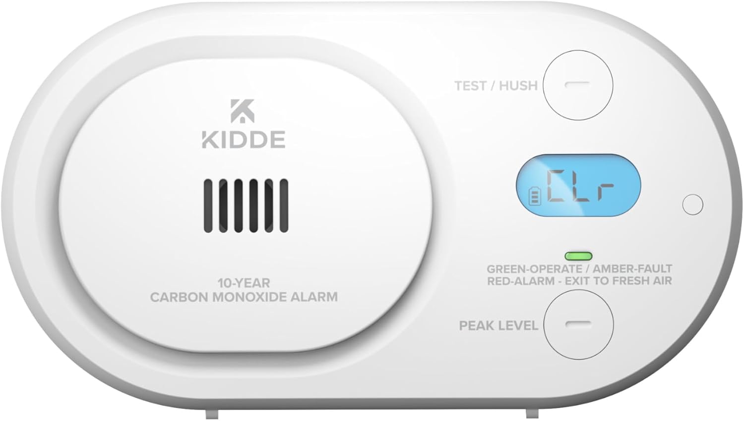 [6美國直購] Kidde COBD10 一氧化碳偵測器 警報器 密封充電電池式 無-低電量提示 取代 c3010d