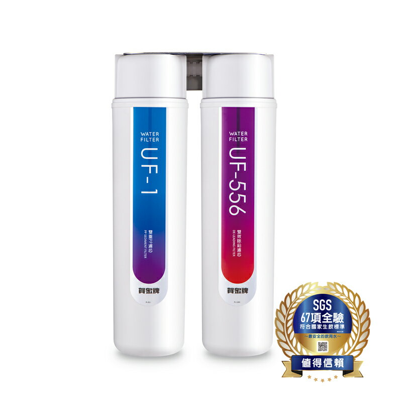 賀眾牌 長效型除鉛淨水器 含基本安裝 /組 UP-206