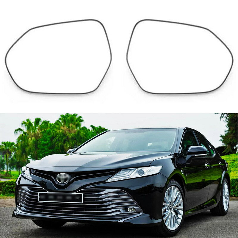 適用於15-23款豐田Toyota PRIUS CAMRY倒車鏡片加熱後視鏡左右反
