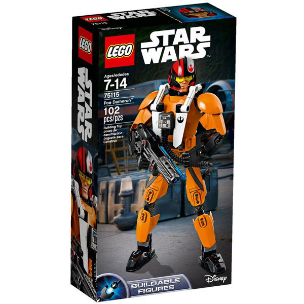 【LEGO 樂高積木】星際大戰 組裝戰士系列 - Poe Dameron LT-75115