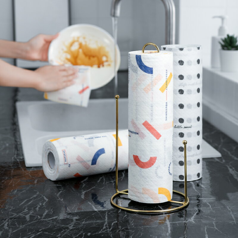 懶人抹布干濕兩用廚房用品紙吸水巾加厚一次性洗碗布家務清潔家用
