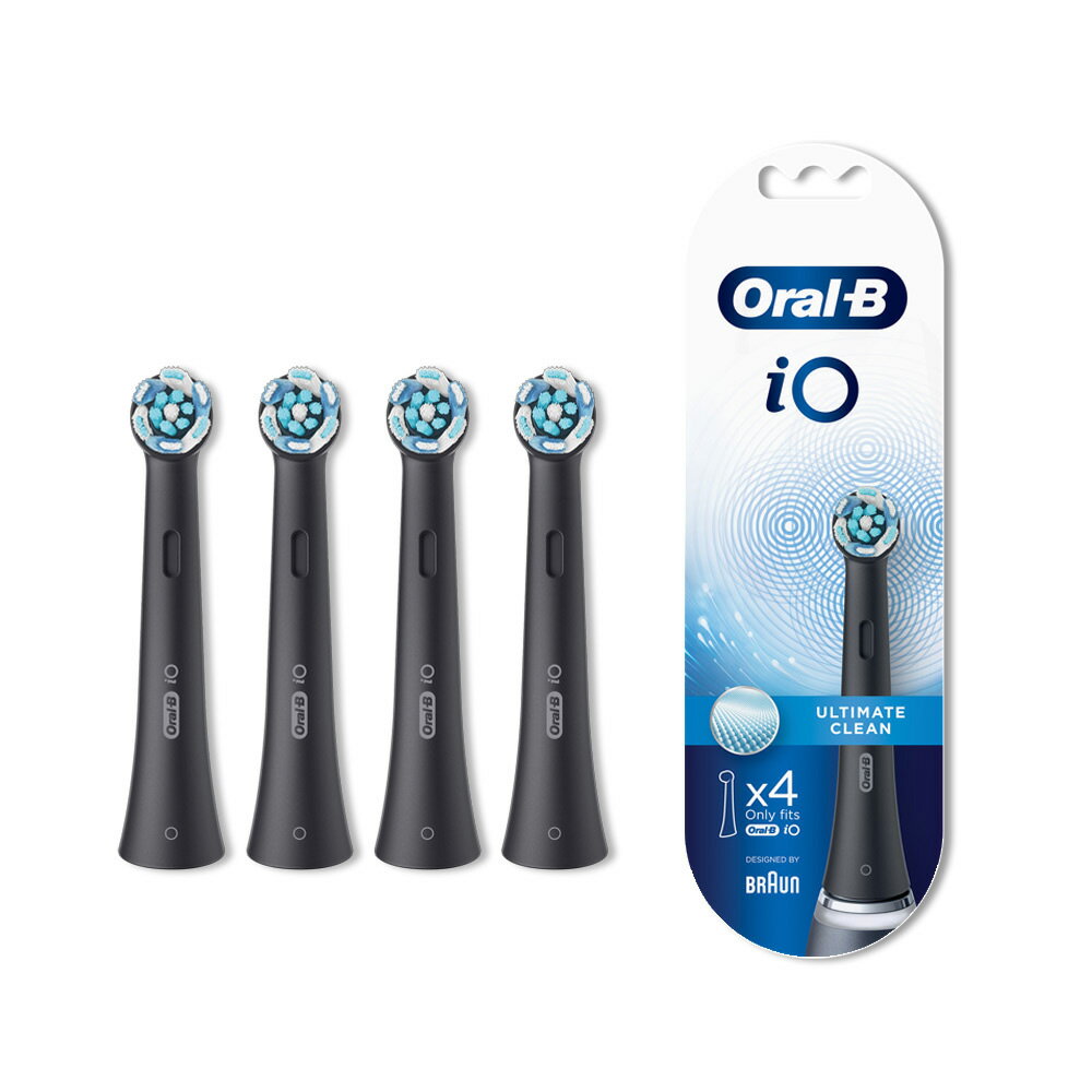 德國 Oral-B 歐樂B iO微震系列刷頭 清潔/溫和/美白4入組、精準清潔2入組
