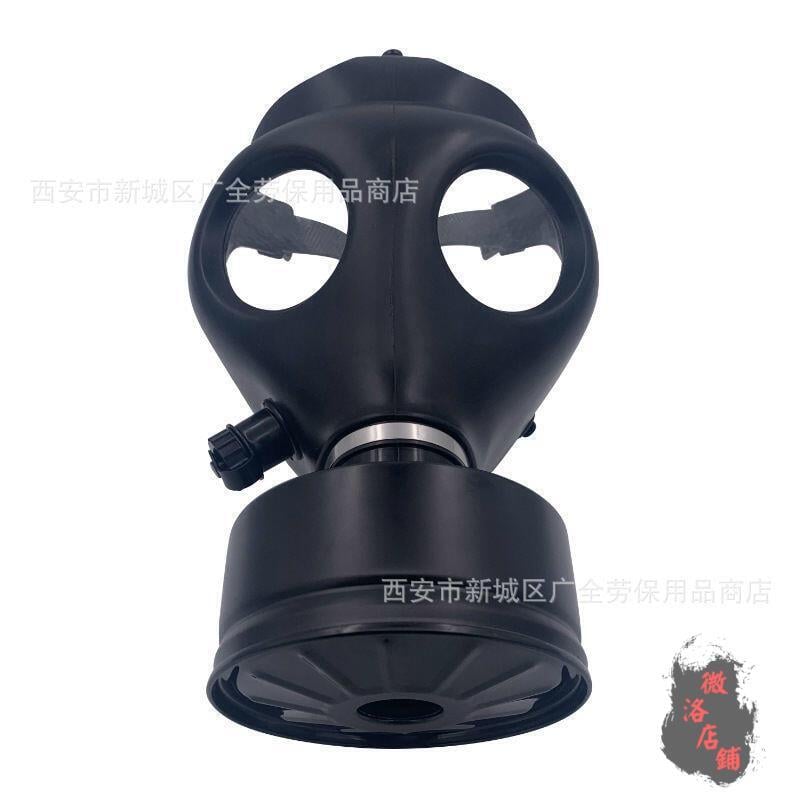 【優選百貨】免費開發票 自吸過濾式橡膠防毒面具 噴漆化工打農藥頭戴式可吸水防毒全面罩