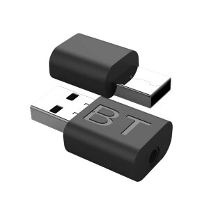 適配器 接收器迷你USB雙輸出車載棒5.1接收器變AUX免提通話無損音樂模塊適配