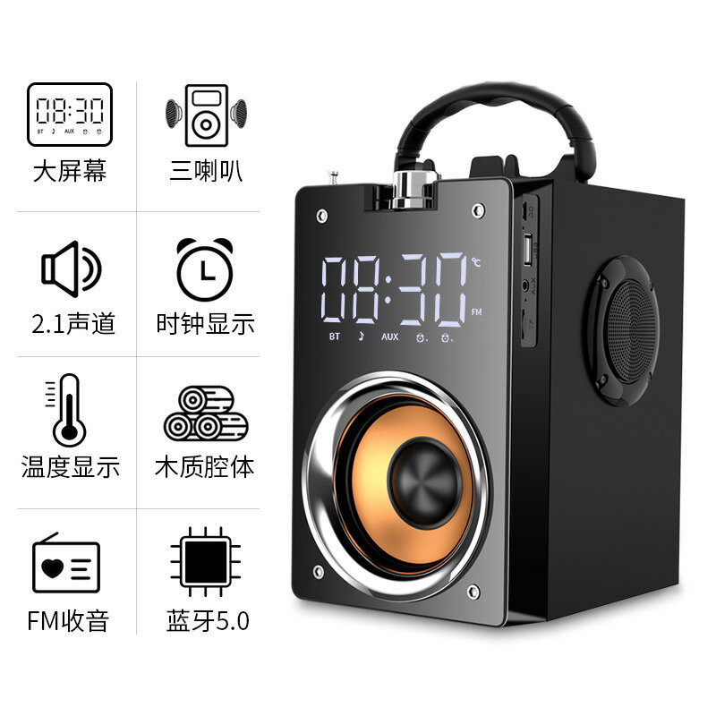 2023新款高階收音機老年人專用多功能音響一體機充電款播放器