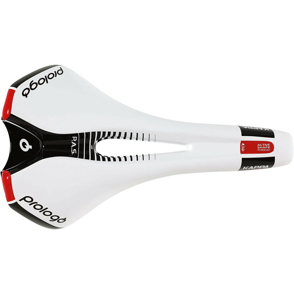 PROLOGO鉻合金弓超細纖維自行車公路車白色坐墊座墊 KAPPA SPACE T2.0 Bicycle Saddle