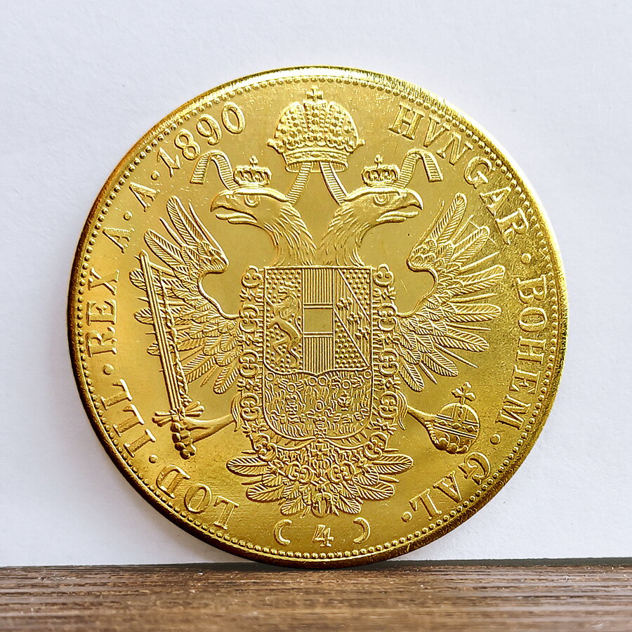 1890奧地利國王FransJosef金幣外國硬幣弗朗西斯二世鍍金硬幣| 協貿國際日用品生活3館| 樂天市場Rakuten