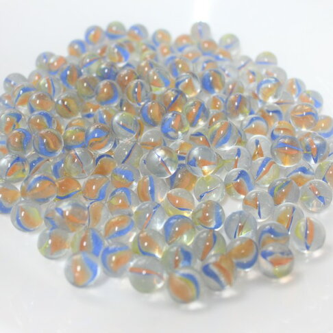 11mm玻璃彈珠 三花珠 玻璃珠 /一小包約100顆入(促70) 特小玻璃珠 1
