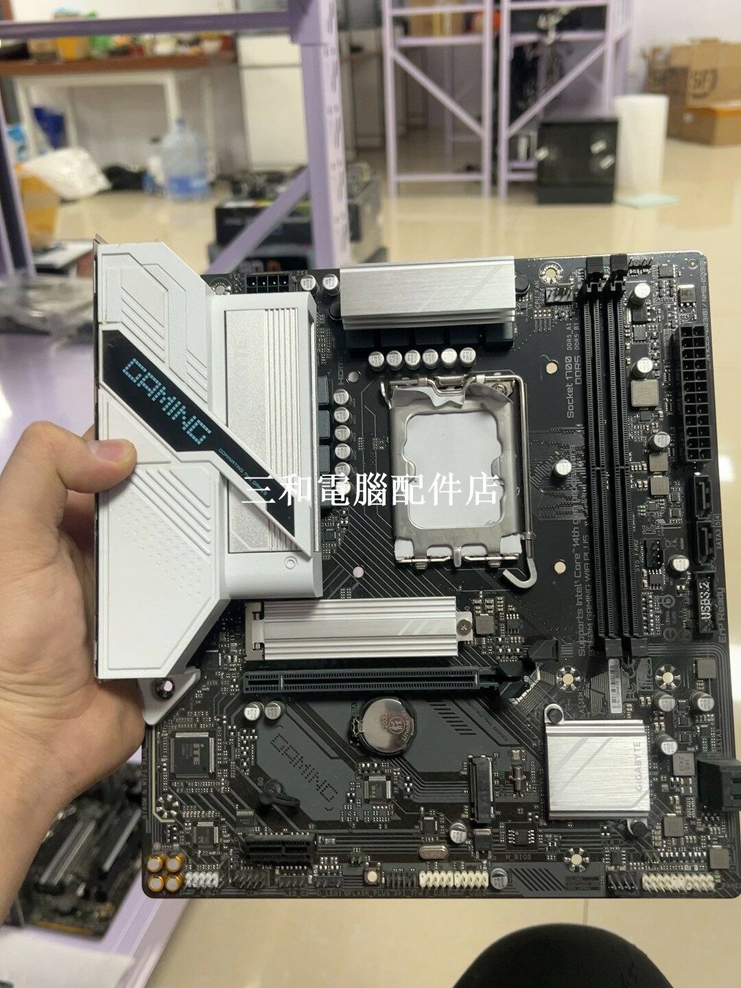技嘉 B760M GAMING WIFI PLUS 母板 24-25年保 17點前下單當日出貨 實拍所見即所得 遊戲玩家首選 高效能低延遲 官方質保安心保障