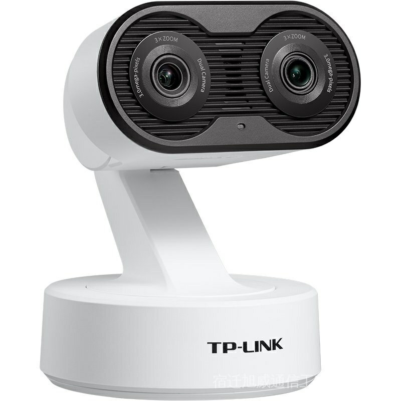 TP-LINK雙頻400萬雙目變焦攝像頭家用手機無線監視器雙向語音全綵360°全景夜視IPC43GTL-IPC44GW