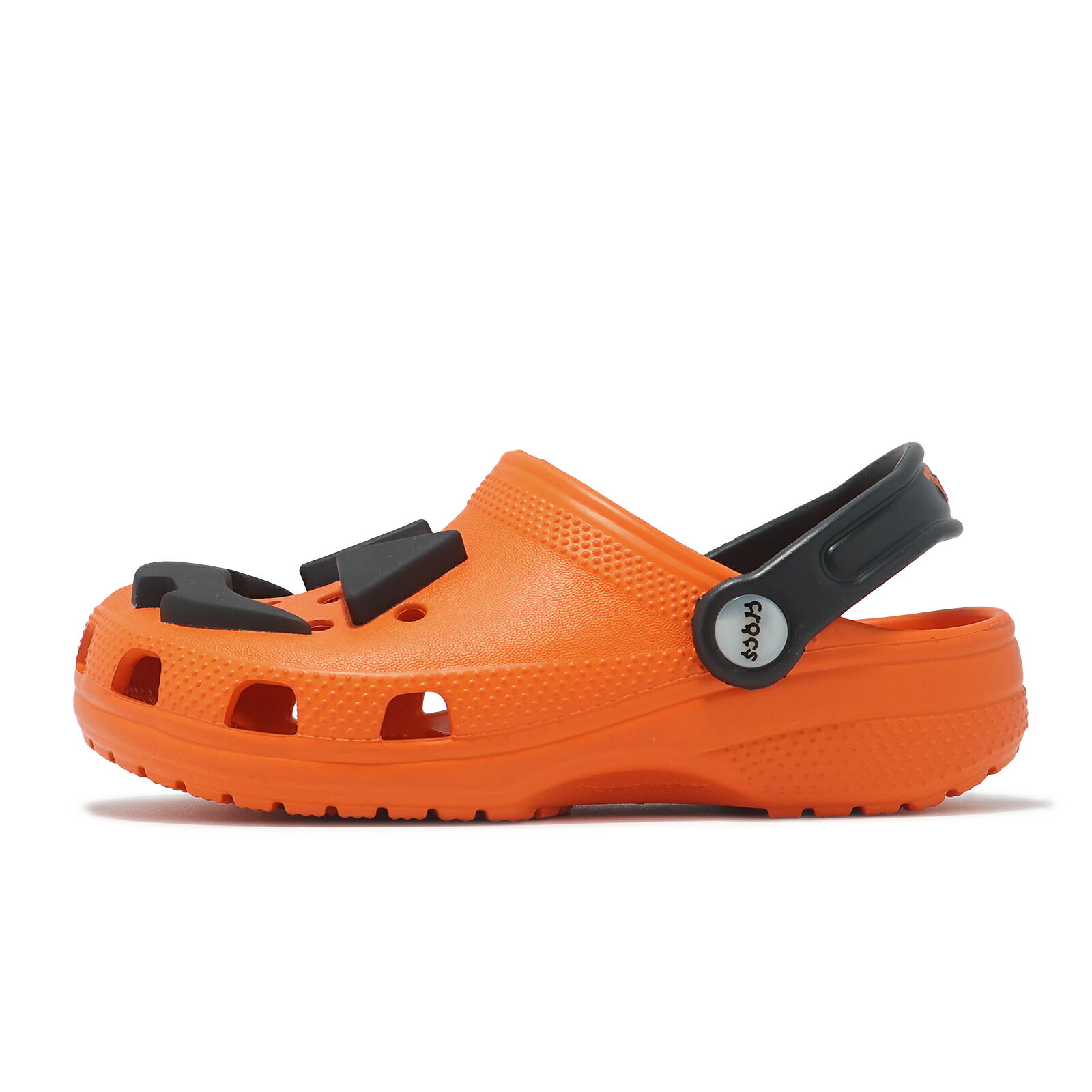 Crocs 洞洞鞋 洞洞鞋 Classic Jack O Lantern Lights Clog 大童 傑克南瓜燈 211685810