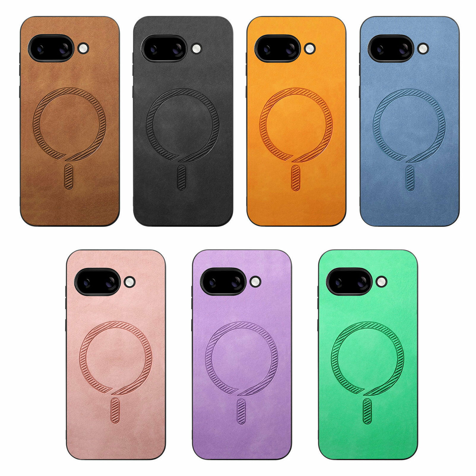 適用谷歌Pixel 9A手機殼純色全包膚感磁吸Google Pixel7pro保護套【尚宜家居】