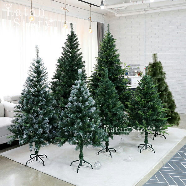 圣誕節裝飾品大型家用圣誕樹加密許愿樹圣誕diy禮物1.5 1.8米裸樹