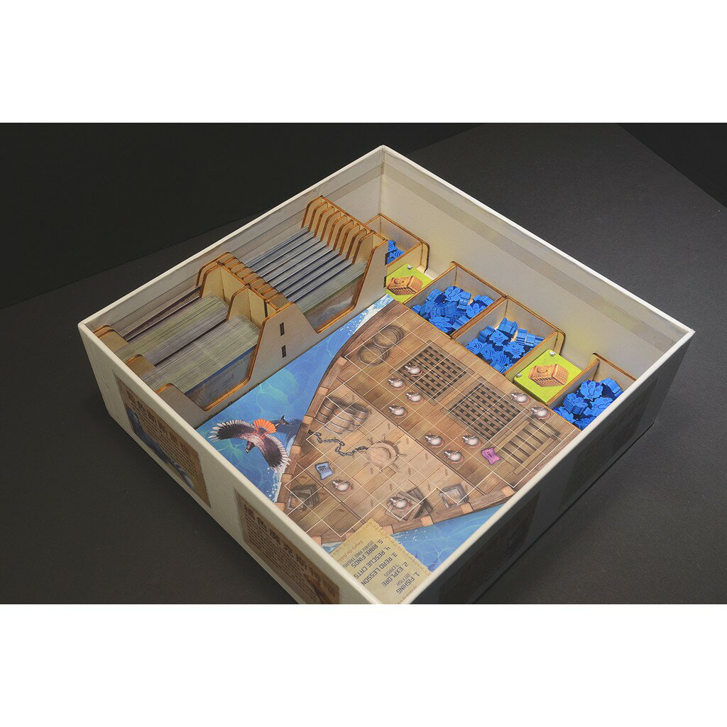 【桃園桌遊家】貓島奇緣 The Isle of Cats 桌遊收納盒【免膠組裝】【烏鴉盒子】 5