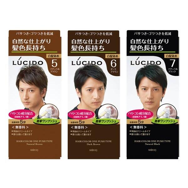 日本 LUCIDO 按壓式染髮霜(50gx2)『STYLISH MONITOR』D406887