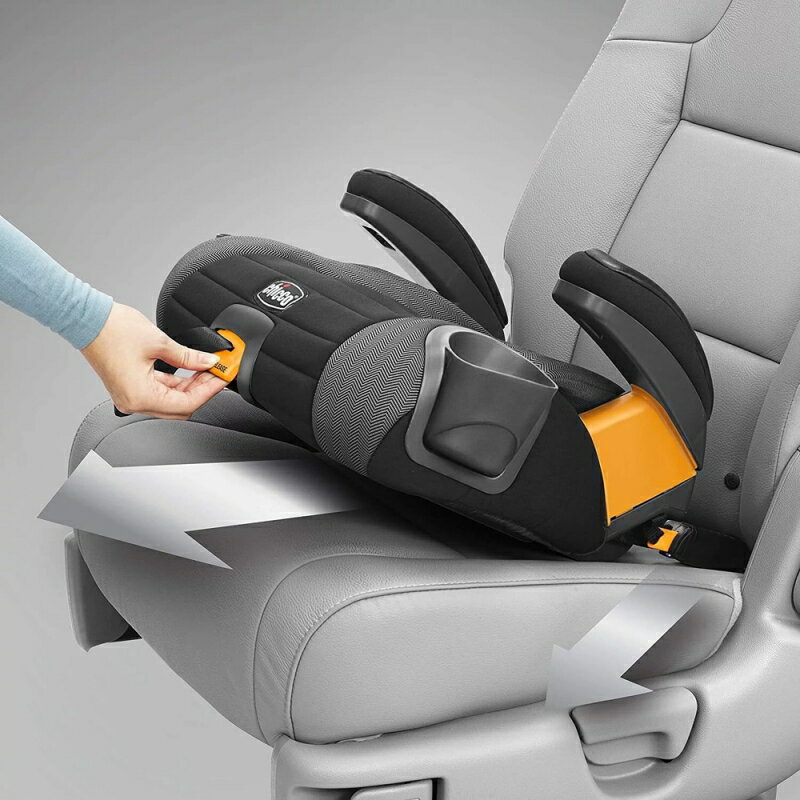 Chicco GoFit Plus汽車輔助增高座墊-(大道灰/鋼鐵黑)★衛立兒生活館★ 4
