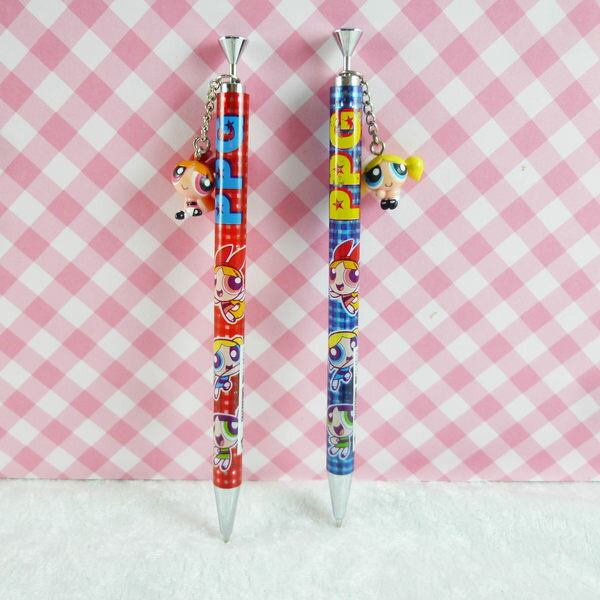 【震撼精品百貨】The Powerpuff Girls 小女警 原子筆 紅/藍 【共2款】 震撼日式精品百貨