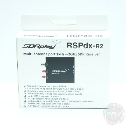 【SDRplay】RSPdx-R2 1KHz-2GHz 14-dit 軟體無線電接收機 公司貨 電腦連接 SDR | 飛翔商城直營店 | 樂天 ...
