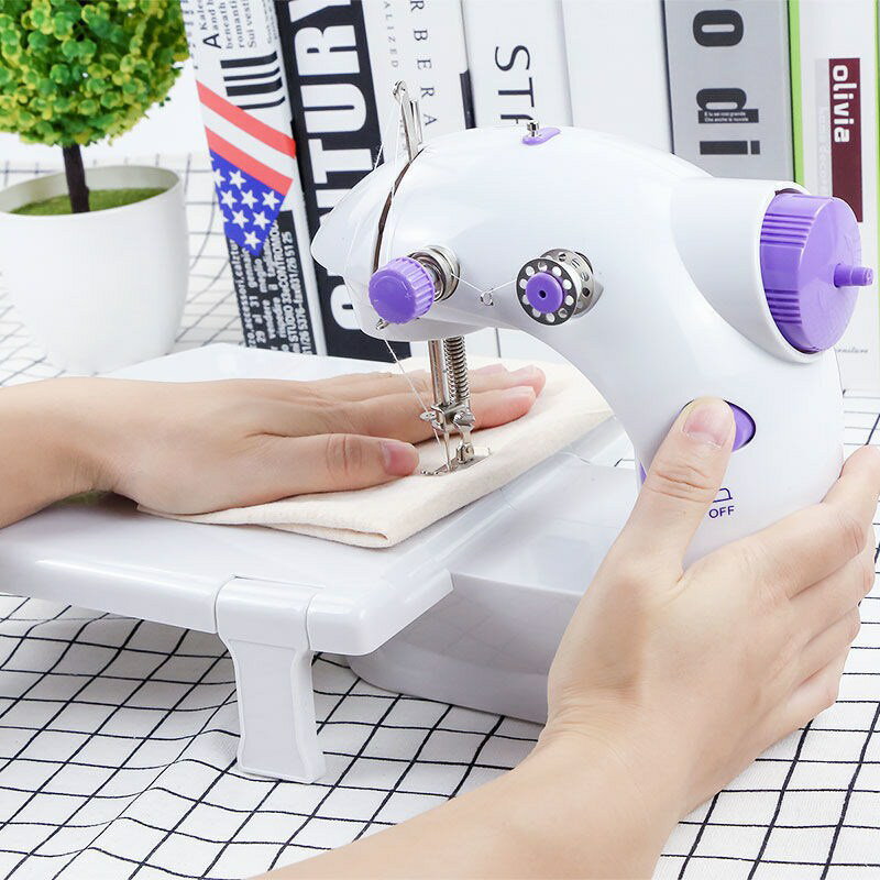 小型縫紉機 縫紉機202家用電動小型迷你全自動多功能吃厚手持臺式微型裁縫機