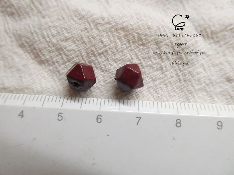 97.25%紫金砂 菱面珠 硃砂 水晶飾品 晶晶工坊-love2hm 3