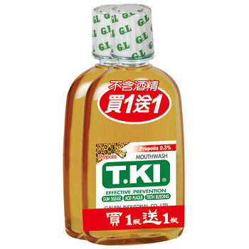 T.KI鐵齒蜂膠漱口水 350ML/瓶 買1送1◆德瑞健康家◆