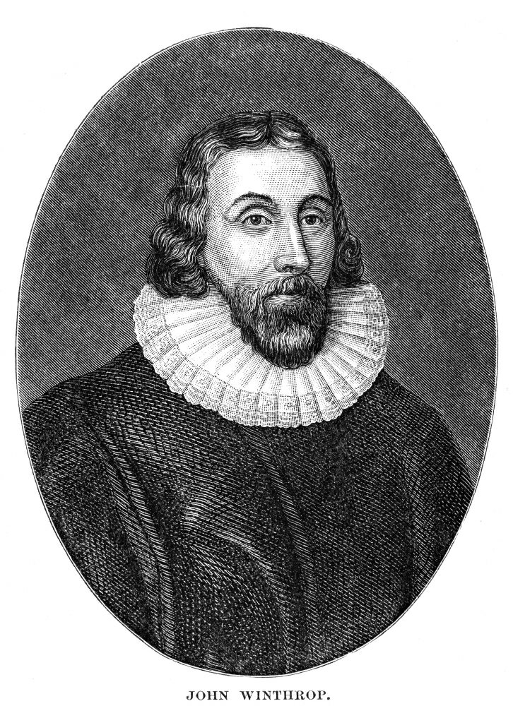 Posterazzi: John Winthrop (1588-1649) Namerican Colonist And First ...