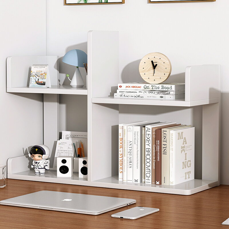書架置物架桌面辦公室分層架書桌收納架多層辦公室桌上簡易小書柜