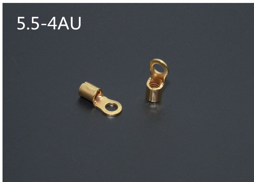 4-6平方紫銅鍍金 汽車音響 變壓器 冷凍處理 接線耳 LP地線端