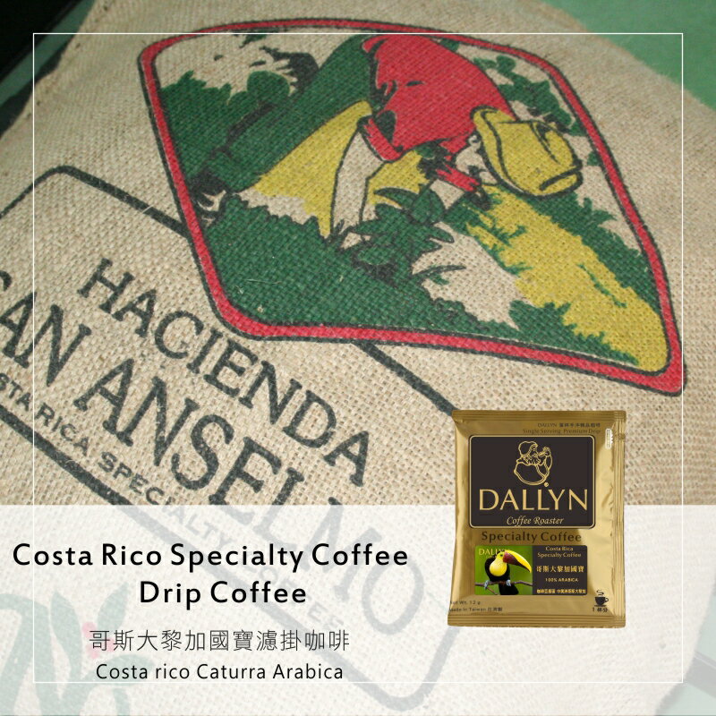 哥斯大黎加國寶濾掛咖啡 Costa Rica Tournon Tarrazu | DALLYN世界嚴選莊園 ★免運稅入 送料無料