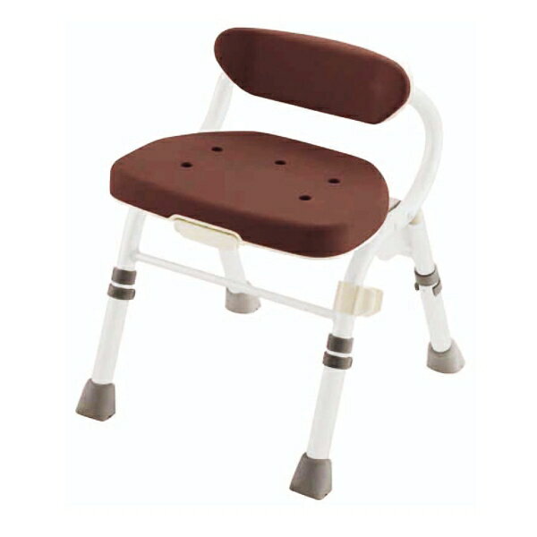 美生藥局｜折疊洗澡椅M型-低椅背 RFA47911粉/47912咖啡