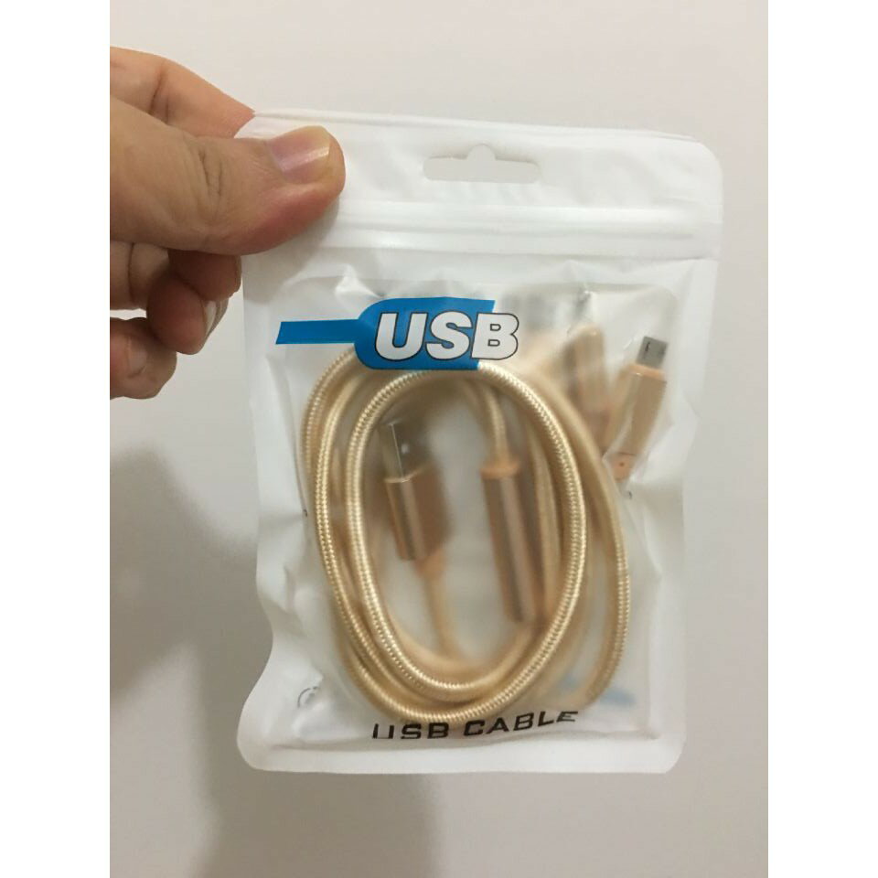 USB 1.2M三合一手機充電線USB TypeC行動電源 iPhone 安卓充電線 TypeC充電線【現貨】