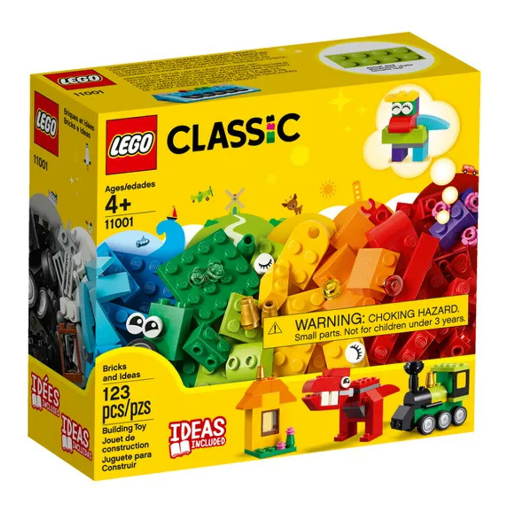 LEGO 樂高 CLASSIC 經典系列 Bricks and Ideas 創意顆粒套裝 11001