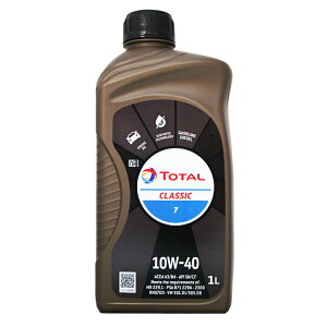 TOTAL CLASSIC 7 10W40 合成機油【樂天APP下單最高20%點數回饋】