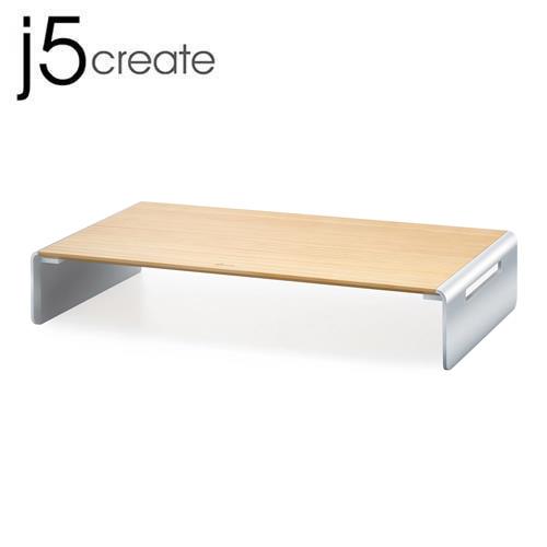 j5create JCT125 北歐風天然實木多功能電腦螢幕架原價 1290 (省 300)