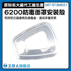 『工仔人』濾毒蓋 塑膠蓋子 安裝殼 防毒裝置 防毒面具配件 6200配件 MIT-ST3M501